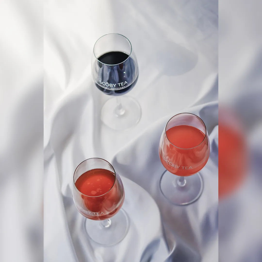 SCOBY TEA SUNSET ROSE-サンセットローズ - 750ml
