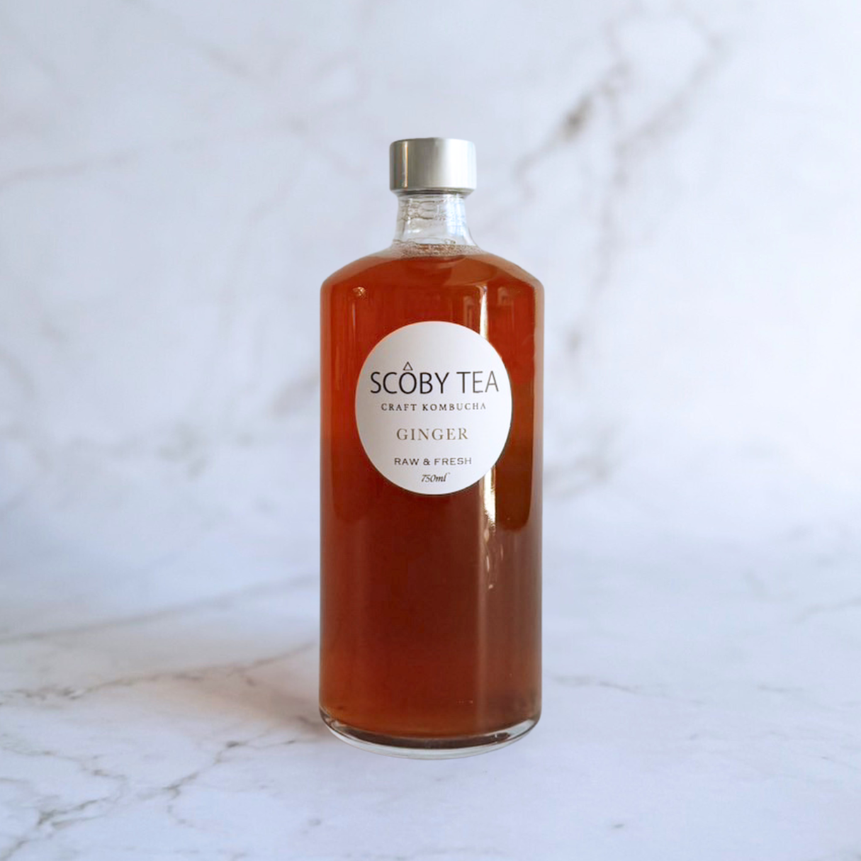 Ginger -ジンジャー- 750ml - 生コンブチャ専門店 | SCOBY TEA＜スコ