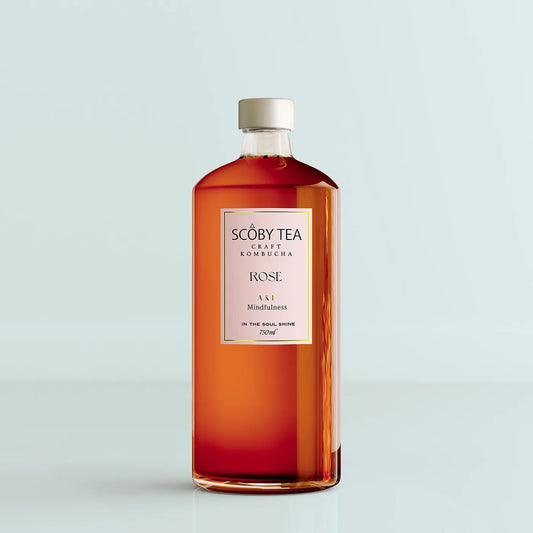 AKI O'HAGAN × SCOBY TEA　ROSE -ローズ - 750ml